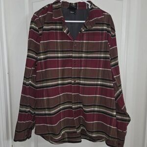 The North Face Brushwood Wool Men’s Button Up Sz L. D-1212